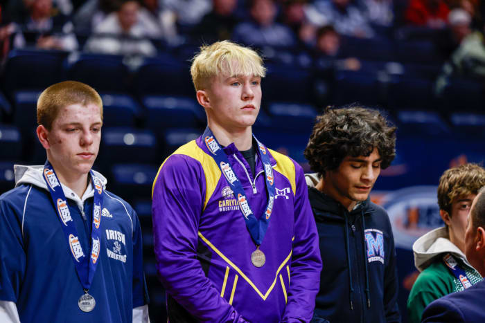 Illinois wrestling championships February 17 2024 Nate Latsch 26000